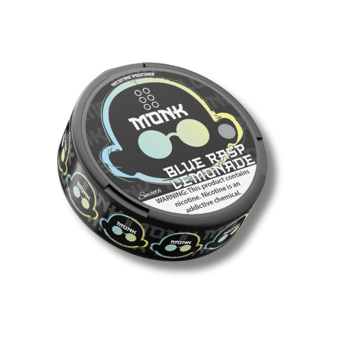 Monk Blue Raspberry Lemonade 6mg Nicotine Pouches