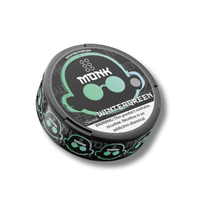 Monk Wintergreen 20mg Nicotine Pouches