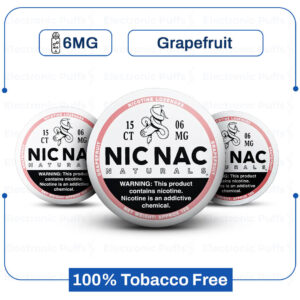 Nic Nac Grapefruit 3mg 5 Cans