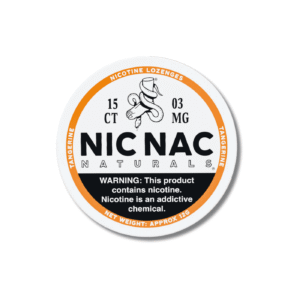 NicNac Tangerine Lozenges 3MG