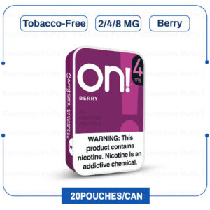 On! Berry Mini Dry Nicotine Pouches