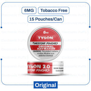 Tyson 2 Original Nicotine Pouch – 6mg