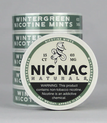 Nic Nac Wintergreen 3mg 5 Cans