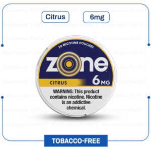 zone Citrus 6mg 5 rolls