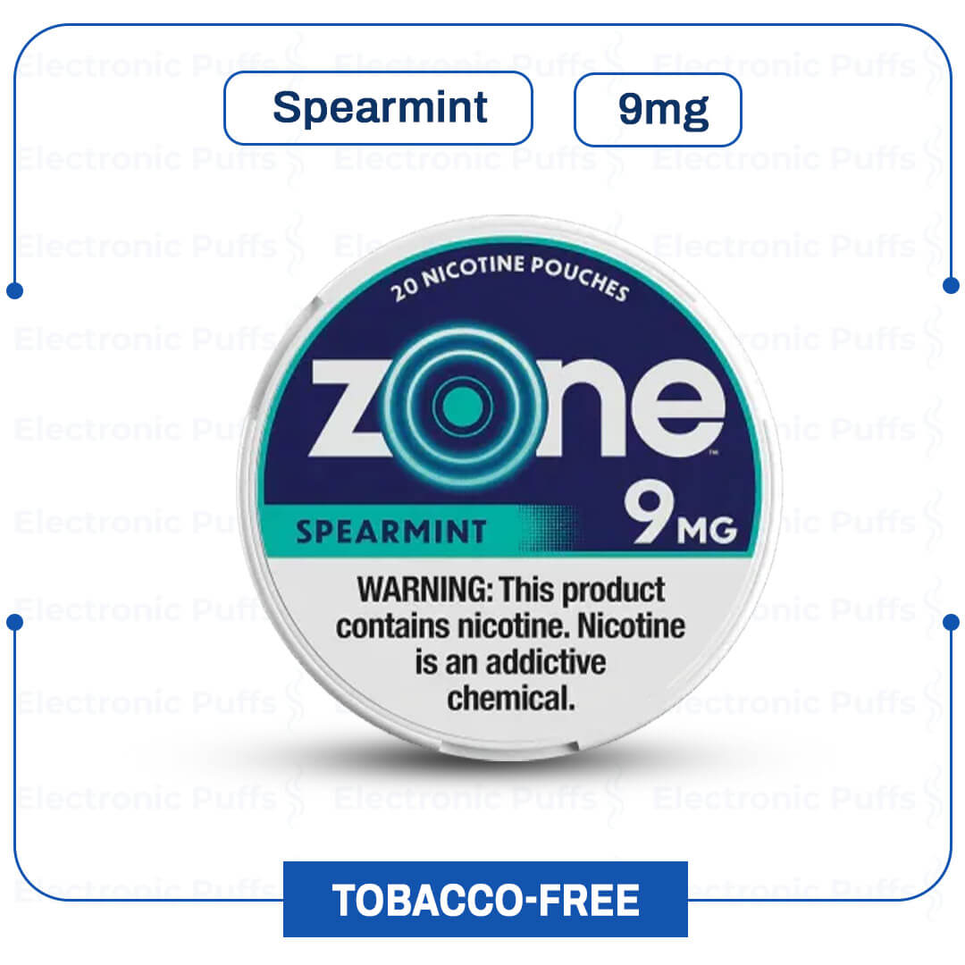 zone Spearmint 9mg 5rolls