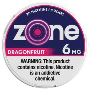 zone Dragonfruit 6mg 5 rolls