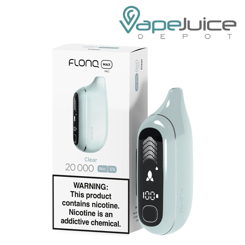 Flonq Max Pro 20000 Clear Disposable