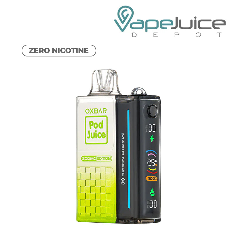 OXBAR x Pod Juice Magic Maze 2.0 Zero Nicotine 30K Disposable - Image 6